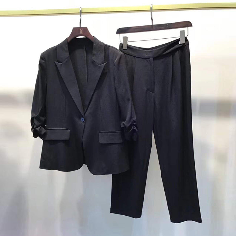 2025春季新款西装外套女高级感气质名媛小西服上衣